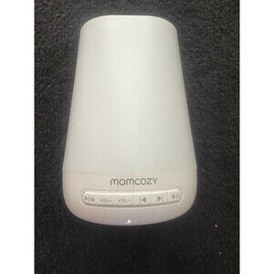 Momcozy White Noise Machine with Night Light – 34 Sounds, App Control, 7 LED Col